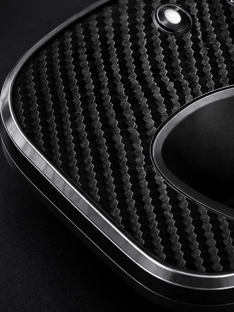 Premium Carbon-Fiber Finish